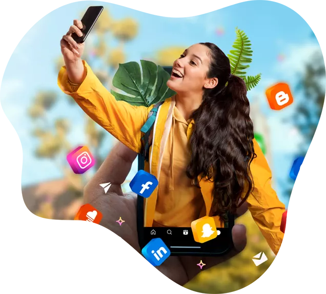 social media marketing image