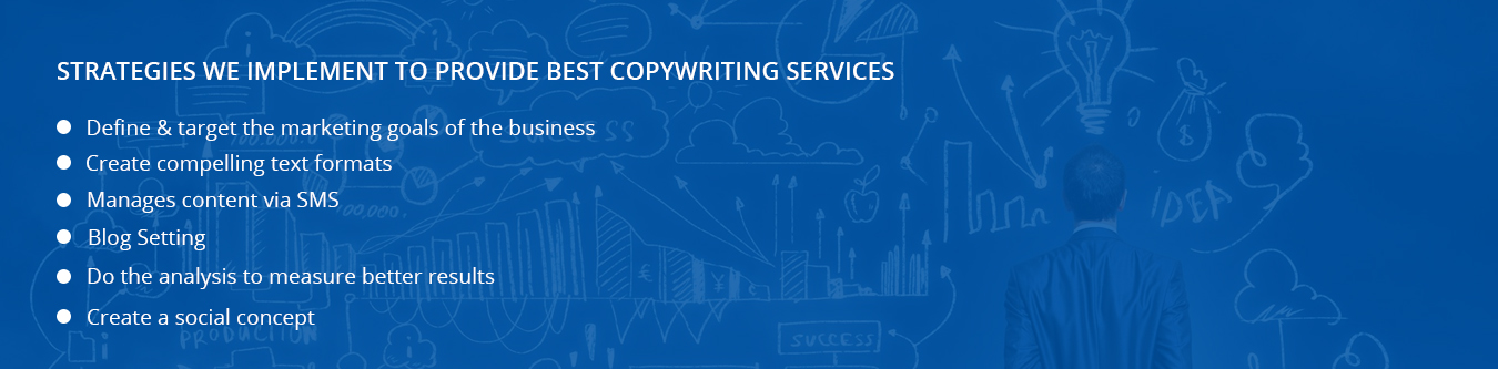 Strategies we implement to provide best copywriting services