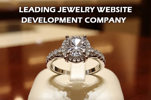 Jewelry website design company that shines globally, crafted by experts in India.
