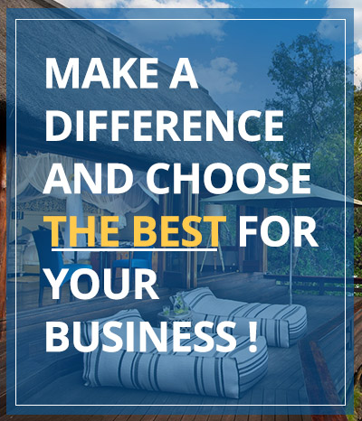 Make a difference and choose THE BEST for your business