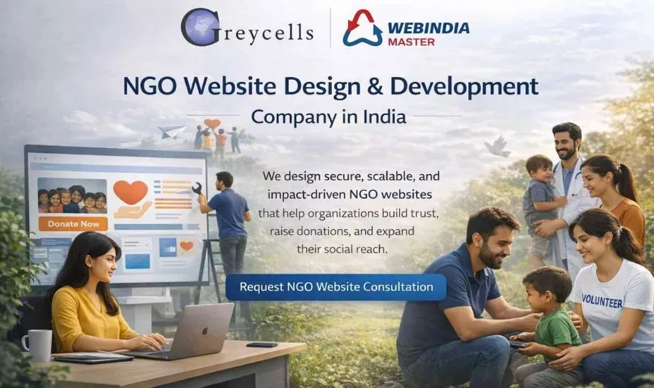 ngo website design and development company in india