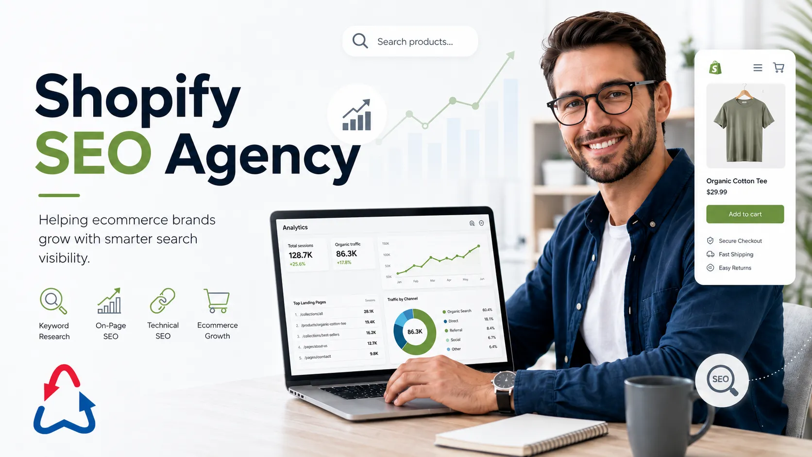 Shopify SEO Agency for Global Ecommerce Growth