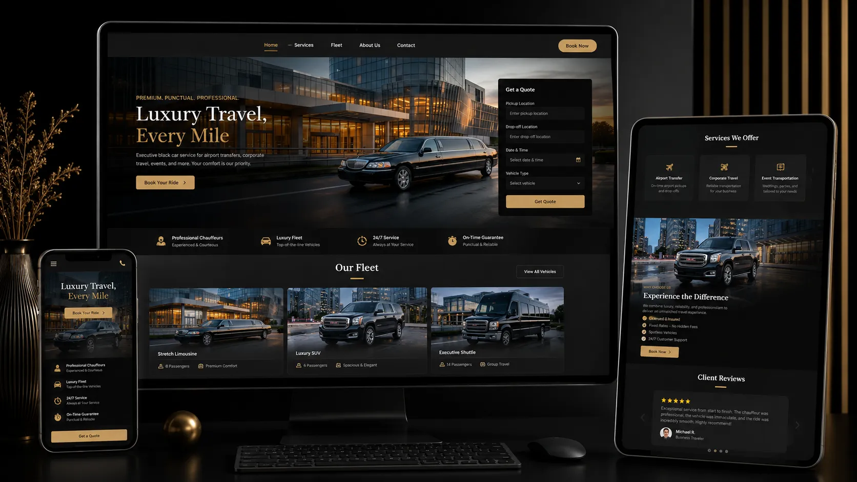 Best Limo Website Design Company