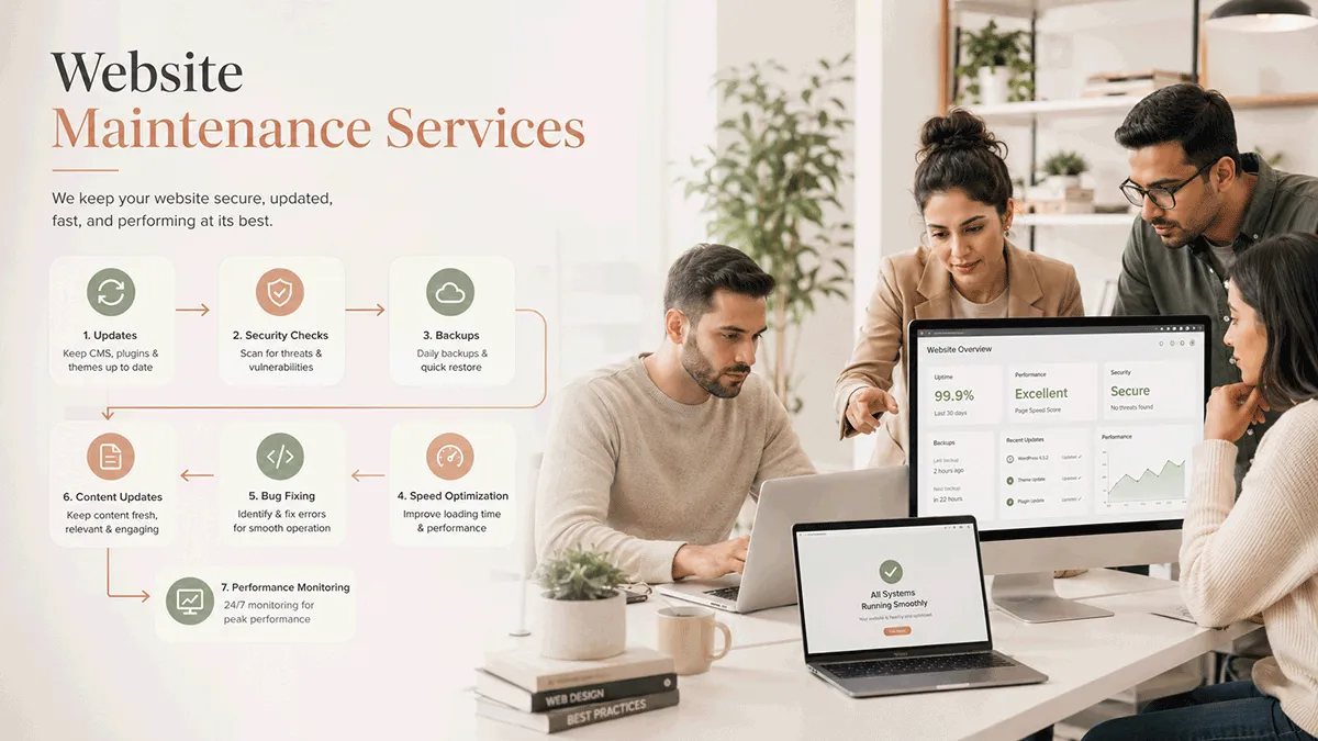website maintenance company