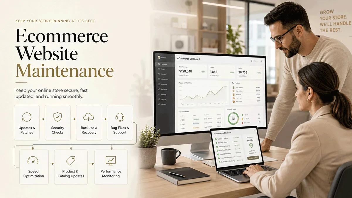 ecommerce website maintenance