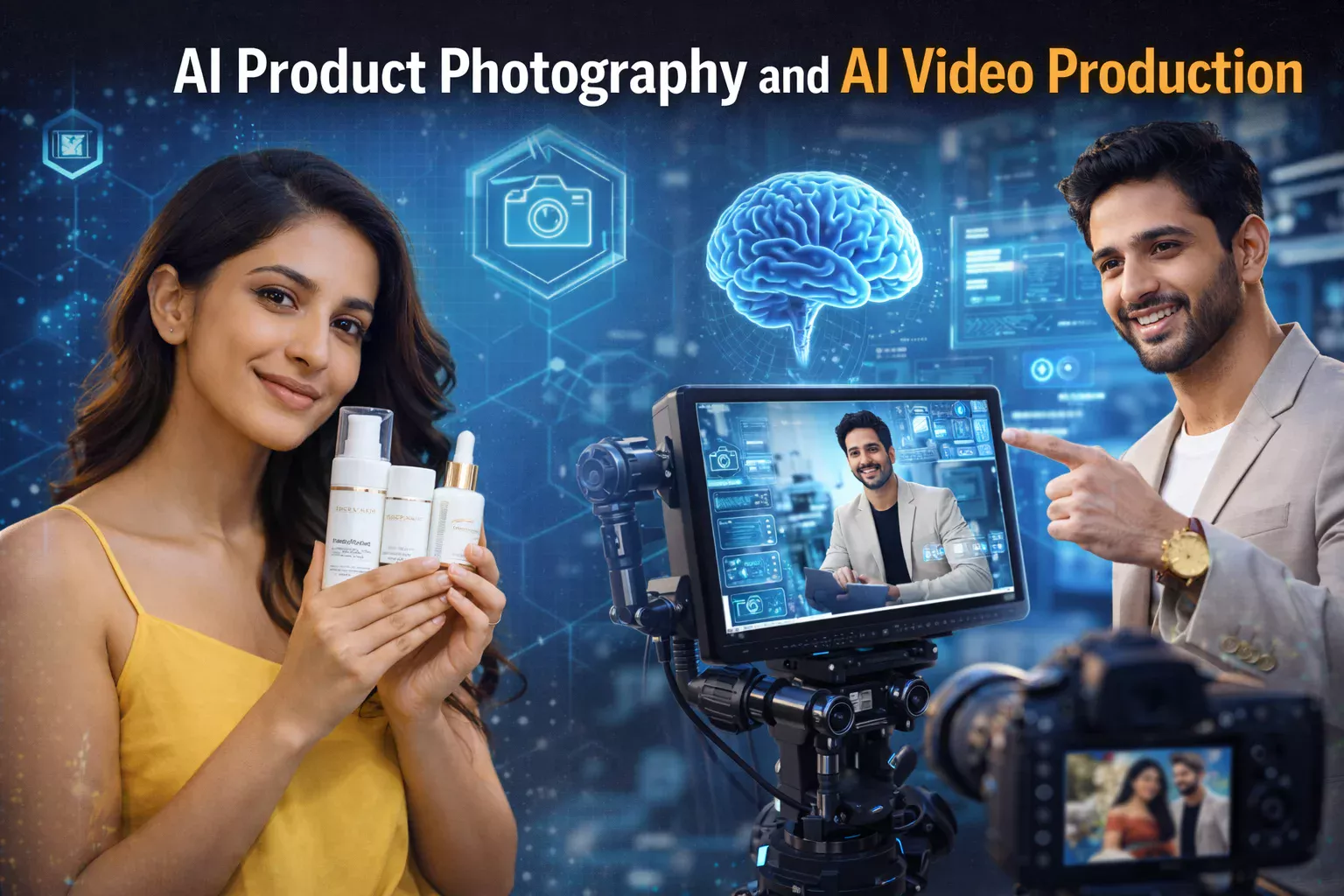 AI Product Photography and AI Video Production