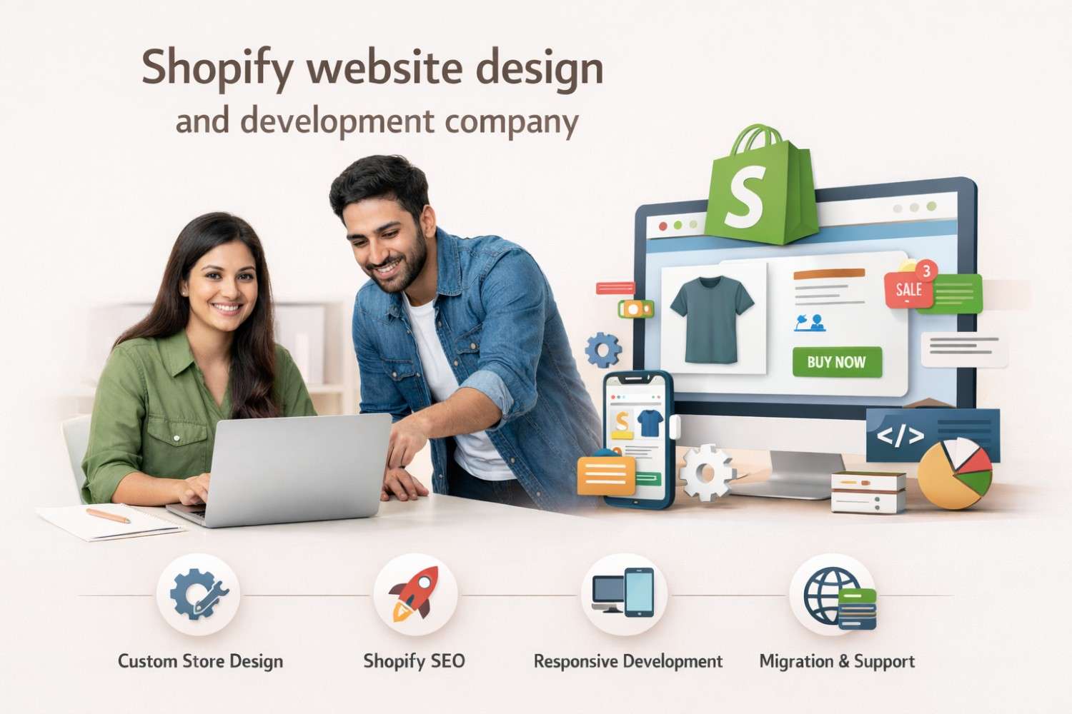 Shopify website design and development company